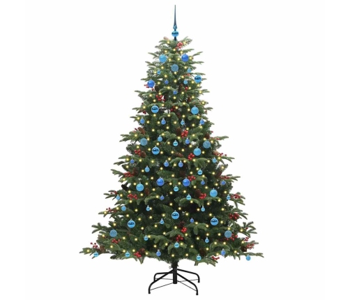 Mākslīgā Ziemassvētku Eglīte Zaļa 210 Cm Vidaxl