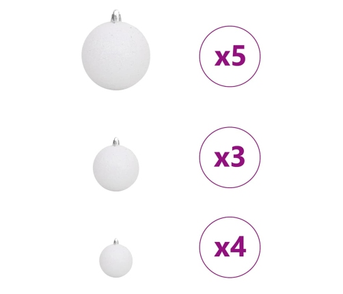 Mākslīgā Ziemassvētku Eglīte Zaļa 120 Cm Pvc Vidaxl