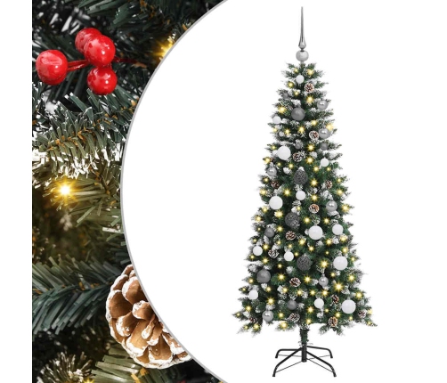 Mākslīgā Ziemassvētku Eglīte Zaļa 150 Cm Pvc Vidaxl