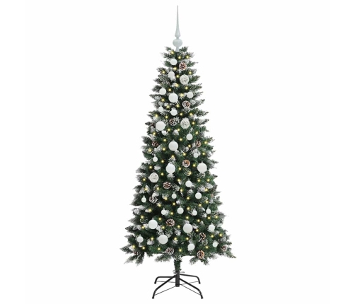 Mākslīgā Ziemassvētku Eglīte Zaļa 66 X 66 X 150 Cm Pvc Vidaxl