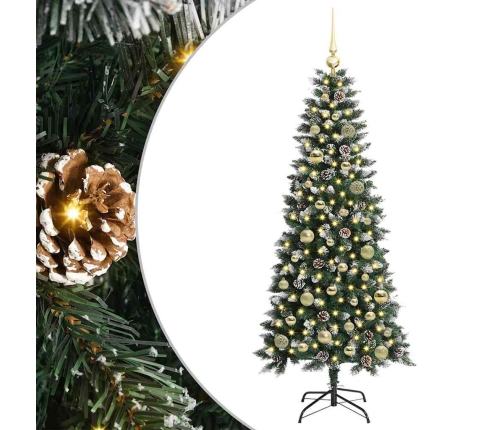 Mākslīgā Ziemassvētku Eglīte Su 150 Led Zaļa 66 X 66 X 150 Cm Vidaxl