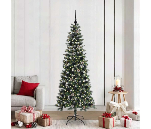 Mākslīgā Ziemassvētku Eglīte Su 300 Led Zaļa 86 X 86 X 210 Cm Vidaxl