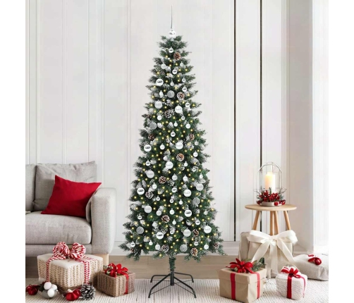 Mākslīgā Ziemassvētku Eglīte Su 300 Led Zaļa 86 X 86 X 210 Cm Vidaxl