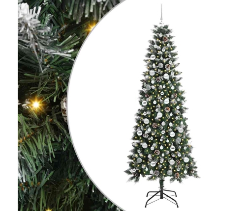 Mākslīgā Ziemassvētku Eglīte Su 300 Led Zaļa 86 X 86 X 210 Cm Vidaxl