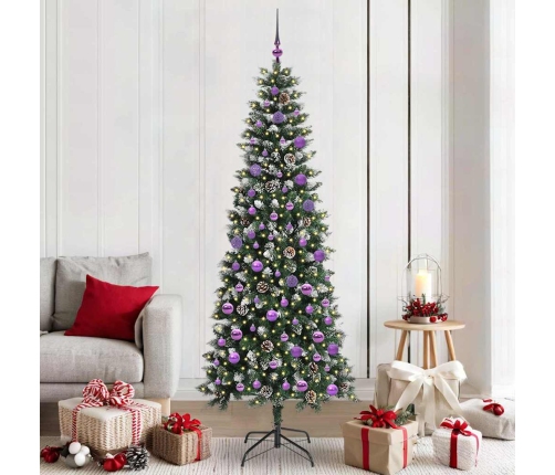 Mākslīgā Ziemassvētku Eglīte Su 300 Led Zaļa 86 X 86 X 210 Cm Vidaxl