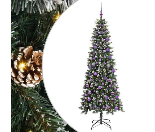 Mākslīgā Ziemassvētku Eglīte Su 300 Led Zaļa 86 X 86 X 210 Cm Vidaxl