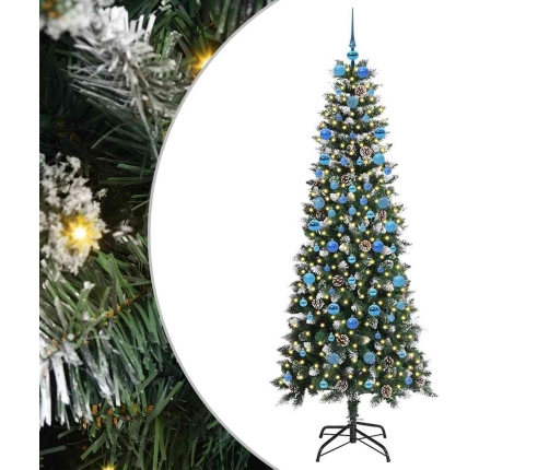 Mākslīgā Ziemassvētku Eglīte Su 300 Led Zaļa 86 X 86 X 210 Cm Vidaxl