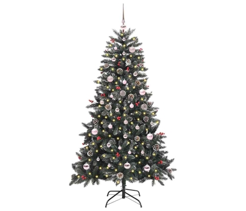 Mākslīgāziemassvētkueglīte Zaļa 83.5 X 83.5 X 150 Cm Pvc Vidaxl