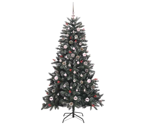 Mākslīgāziemassvētkueglīte Zaļa 83.5 X 83.5 X 150 Cm Pvc Vidaxl