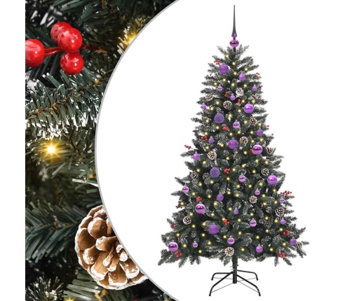 Mākslīgā Ziemassvētku Eglīte Zaļa 83.5 X 83.5 X 150 Cm Vidaxl