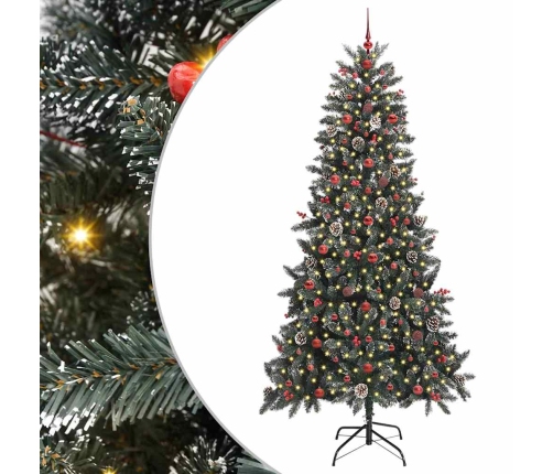 Mākslīgā Ziemassvētku Eglīte Zaļa 129.5 X 129.5 X 240 Cm Vidaxl