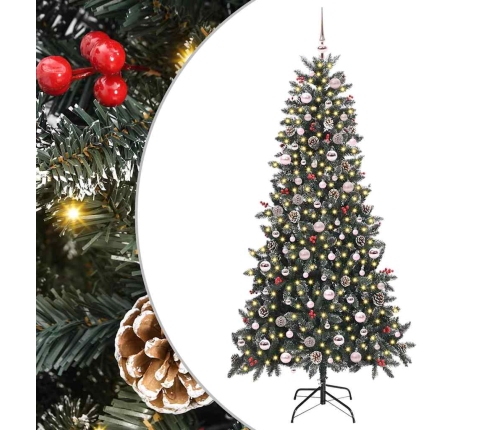 Mākslīgā Ziemassvētku Eglīte Zaļa 129.5 X 129.5 X 240 Cm Vidaxl