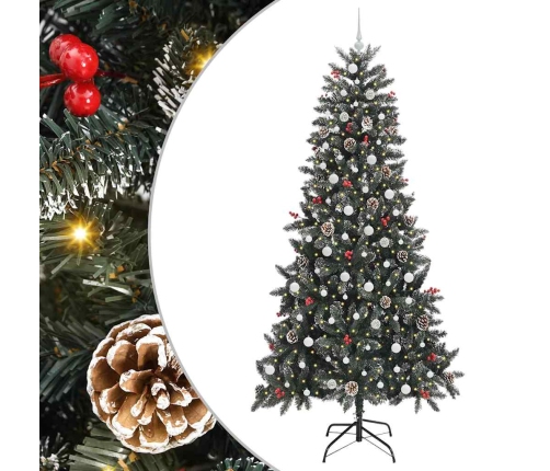 Mākslīgā Ziemassvētku Eglīte Zaļa 129.5 X 129.5 X 240 Cm Vidaxl