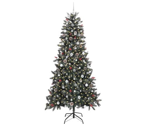 Mākslīgā Ziemassvētku Eglīte Zaļa 129.5 X 129.5 X 240 Cm Vidaxl