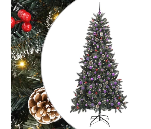 Mākslīgā Ziemassvētku Eglīte Zaļa 129.5 X 129.5 X 240 Cm Vidaxl