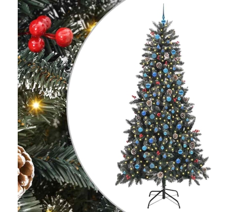 Mākslīgā Ziemassvētku Eglīte Zaļa 129.5 X 129.5 X 240 Cm Vidaxl