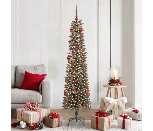 Mākslīgā Ziemassvētku Eglīte Zaļa 50.5 X 50.5 X 180 Cm Vidaxl