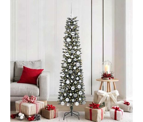 Mākslīgā Ziemassvētku Eglīte Zaļa 50.5 X 50.5 X 180 Cm Vidaxl