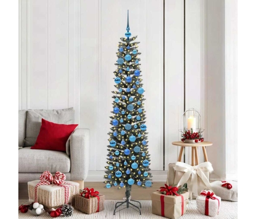 Mākslīgā Ziemassvētku Eglīte Zaļa 50.5 X 50.5 X 180 Cm Vidaxl