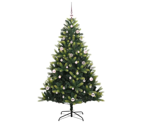 Mākslīgā Izliektā Ziemassvētku Egle Ar 150 Led Gaismām 150 Cm Vidaxl