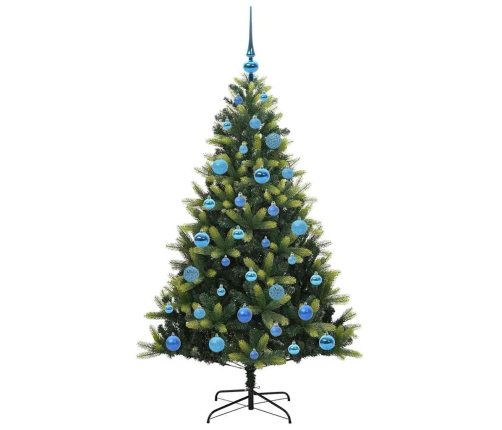 Mākslīgā Izliektā Ziemassvētku Egle Ar 150 Led Gaismām 150 Cm Vidaxl