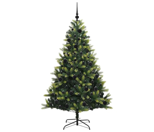 Mākslīgā Locītā Ziemassvētku Egle Ar 300 Led Lampiņām 180 Cm Vidaxl