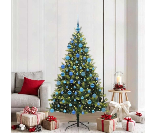 Mākslīgais Salokāmais Ziemassvētku Koks Ar 300 Led Lampiņām Vidaxl