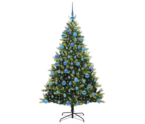 Mākslīgais Salokāmais Ziemassvētku Koks Ar 300 Led Lampiņām Vidaxl