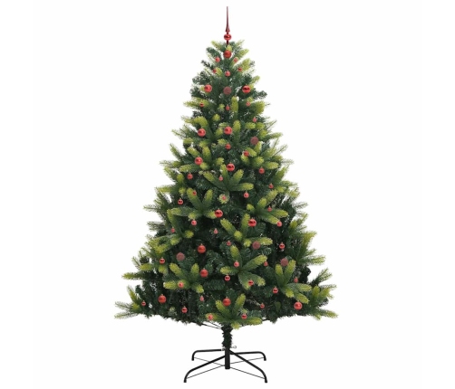 Mākslīgā Eņģu Ziemassvētku Eglīte 300 Led Lampiņas Zaļa 240 Cm Vidaxl