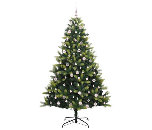 Mākslīgā Izliektā Ziemassvētku Eglīte Ar 300 Led Lampiņām Vidaxl