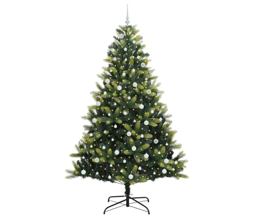 Mākslīgais Nolokāms Ziemassvētku Koks Ar 300 Led Lampiņām Vidaxl