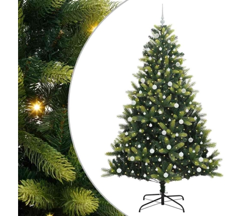 Mākslīgais Nolokāms Ziemassvētku Koks Ar 300 Led Lampiņām Vidaxl