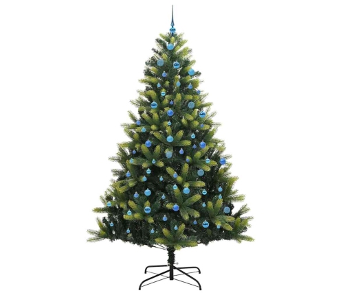 Mākslīgā Saliekamā Ziemassvētku Egle Ar 300 Led Gaismām 240 Cm Vidaxl