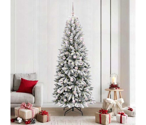 Mākslīgā Ziemassvētku Eglīte Su 300 Led Balts 78 X 78 X 210 Cm Vidaxl