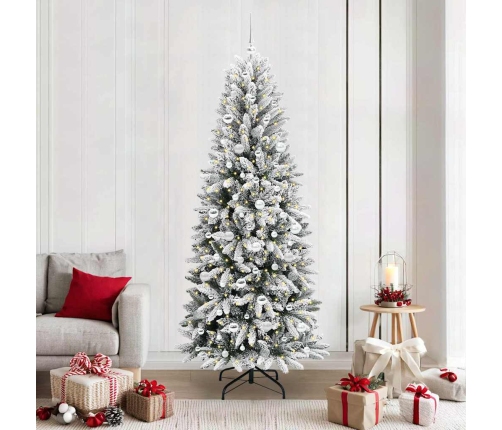 Mākslīgā Ziemassvētku Eglīte Su 300 Led Balts 78 X 78 X 210 Cm Vidaxl