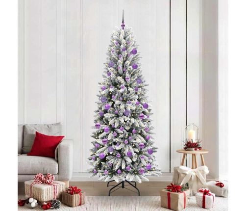 Mākslīgā Ziemassvētku Eglīte Su 300 Led Balts 78 X 78 X 210 Cm Vidaxl