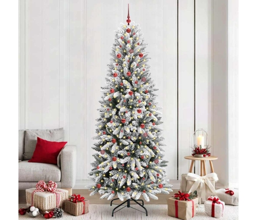 Mākslīgā Ziemassvētku Eglīte Su 300 Led Balts 93 X 93 X 240 Cm Vidaxl