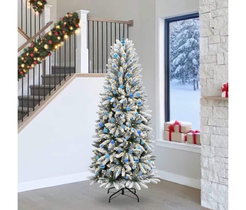 Mākslīgā Ziemassvētku Eglīte Su 300 Led Balts 93 X 93 X 240 Cm Vidaxl