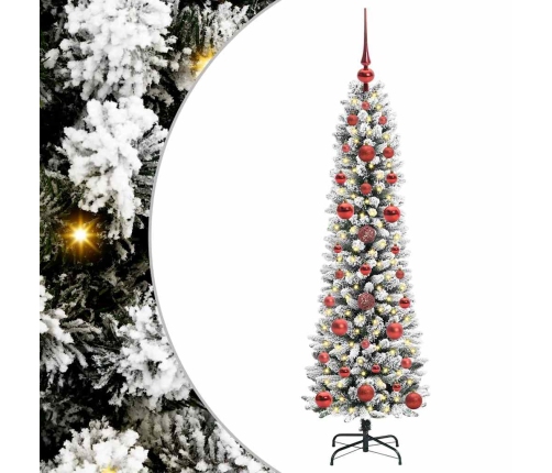 Mākslīgā Ziemassvētku Eglīte Su 150 Led Zaļš Un Balts 120 Cm Vidaxl