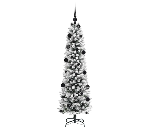 Mākslīgā Ziemassvētku Eglīte Su 150 Led Zaļš Un Balts 150 Cm Vidaxl