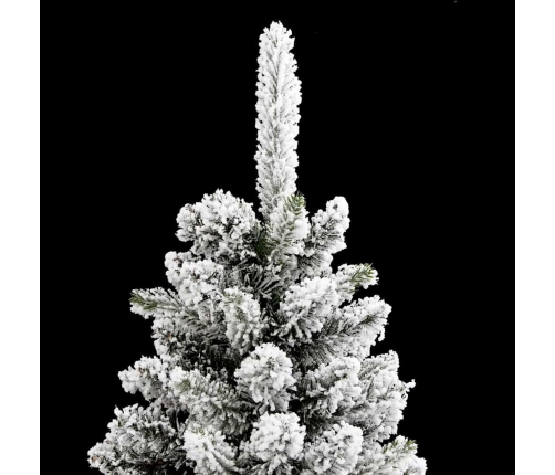 Mākslīgā Ziemassvētku Eglīte Su 300 Led Zaļš Un Balts 240 Cm Vidaxl