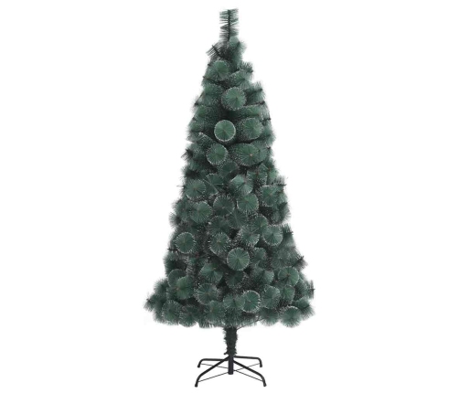 Mākslīgais Iepriekš Izgaismots Ziemassvētku Koks Ar Bumbiņu Komplektu Vidaxl