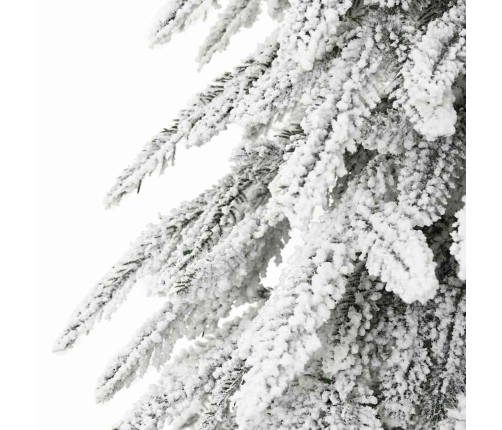 Ziemassvētku Eglīte Su 300 Led Balts 180 Cm Pe Un Tērauds Vidaxl