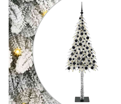 Ziemassvētku Eglīte Su 300 Led Balts 180 Cm Pe Un Tērauds Vidaxl