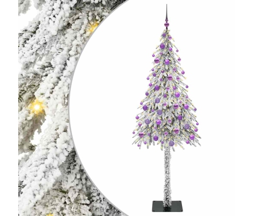 Ziemassvētku Eglīte Su 300 Led Balts 180 Cm Pe Un Tērauds Vidaxl