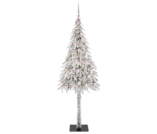 Ziemassvētku Eglīte Su 300 Led Balts 210 Cm Pe Un Tērauds Vidaxl