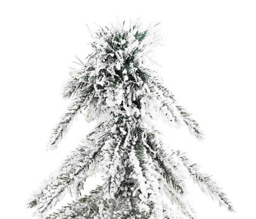 Ziemassvētku Eglīte Su 300 Led Balts 210 Cm Pe Un Tērauds Vidaxl