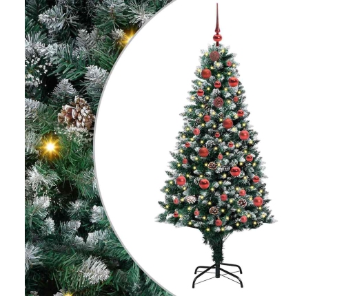 Mākslīgā Ziemassvētku Eglīte Su 150 Led Ar Statīvu Zaļa 150 Cm Vidaxl