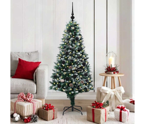 Mākslīgā Ziemassvētku Eglīte Su 150 Led Ar Statīvu Zaļa 150 Cm Vidaxl