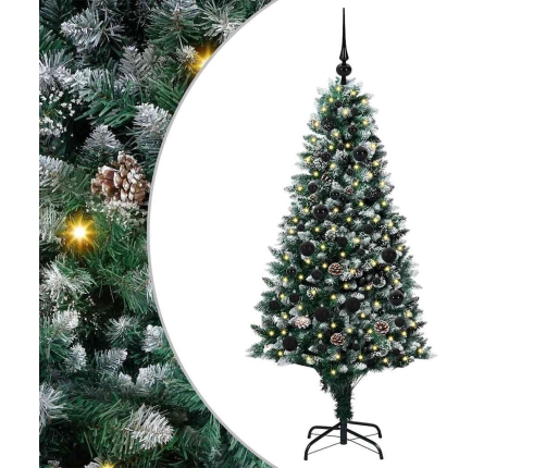 Mākslīgā Ziemassvētku Eglīte Su 150 Led Ar Statīvu Zaļa 150 Cm Vidaxl